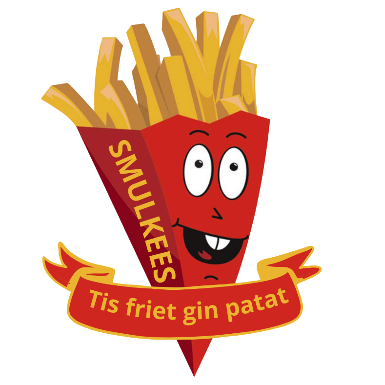 Smulkees mascotte – Tis friet gin patat